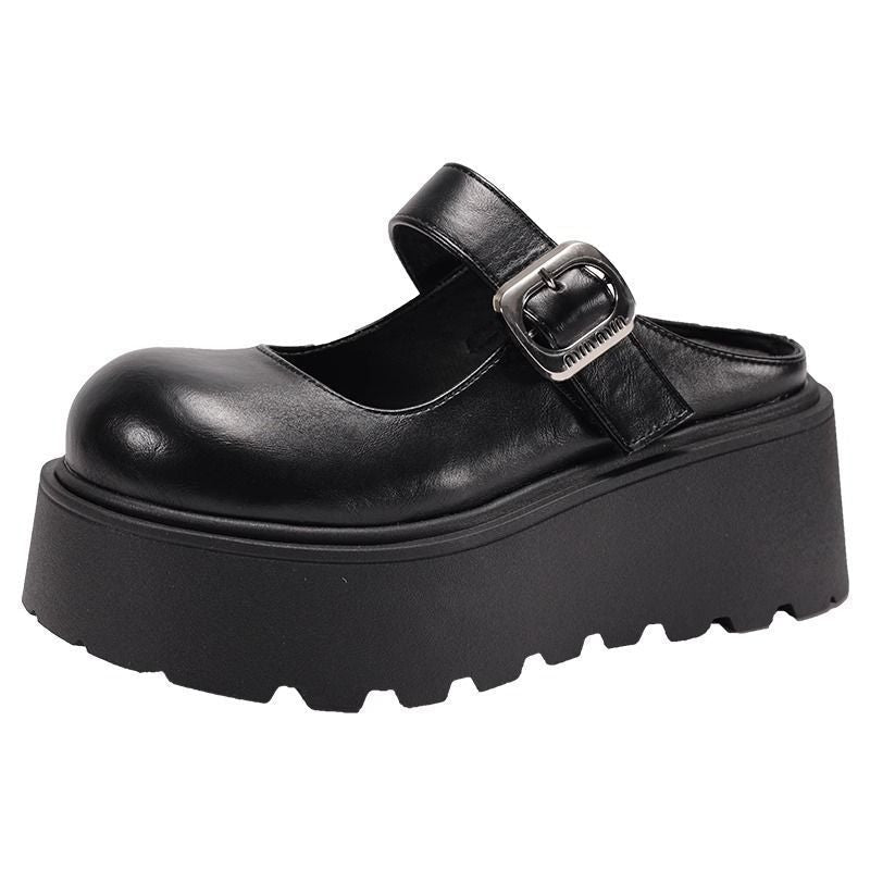 Damen modische Plateau-Sandalen mit verstellbarem Riemen R&B
