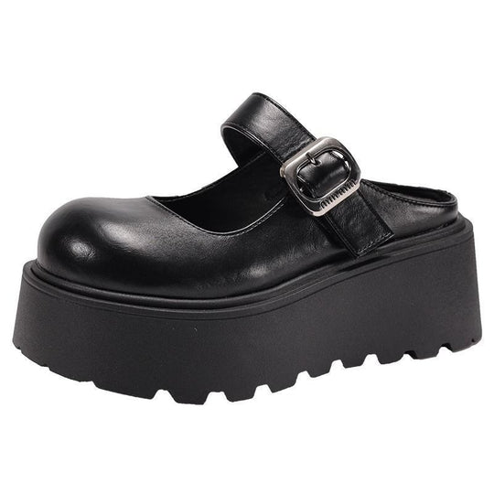 Damen modische Plateau-Sandalen mit verstellbarem Riemen R&B