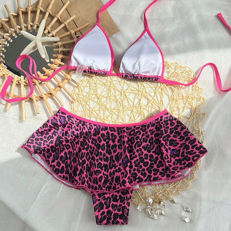 Damen Triangel-Bikini mit verspieltem Rüschenschnitt R&B