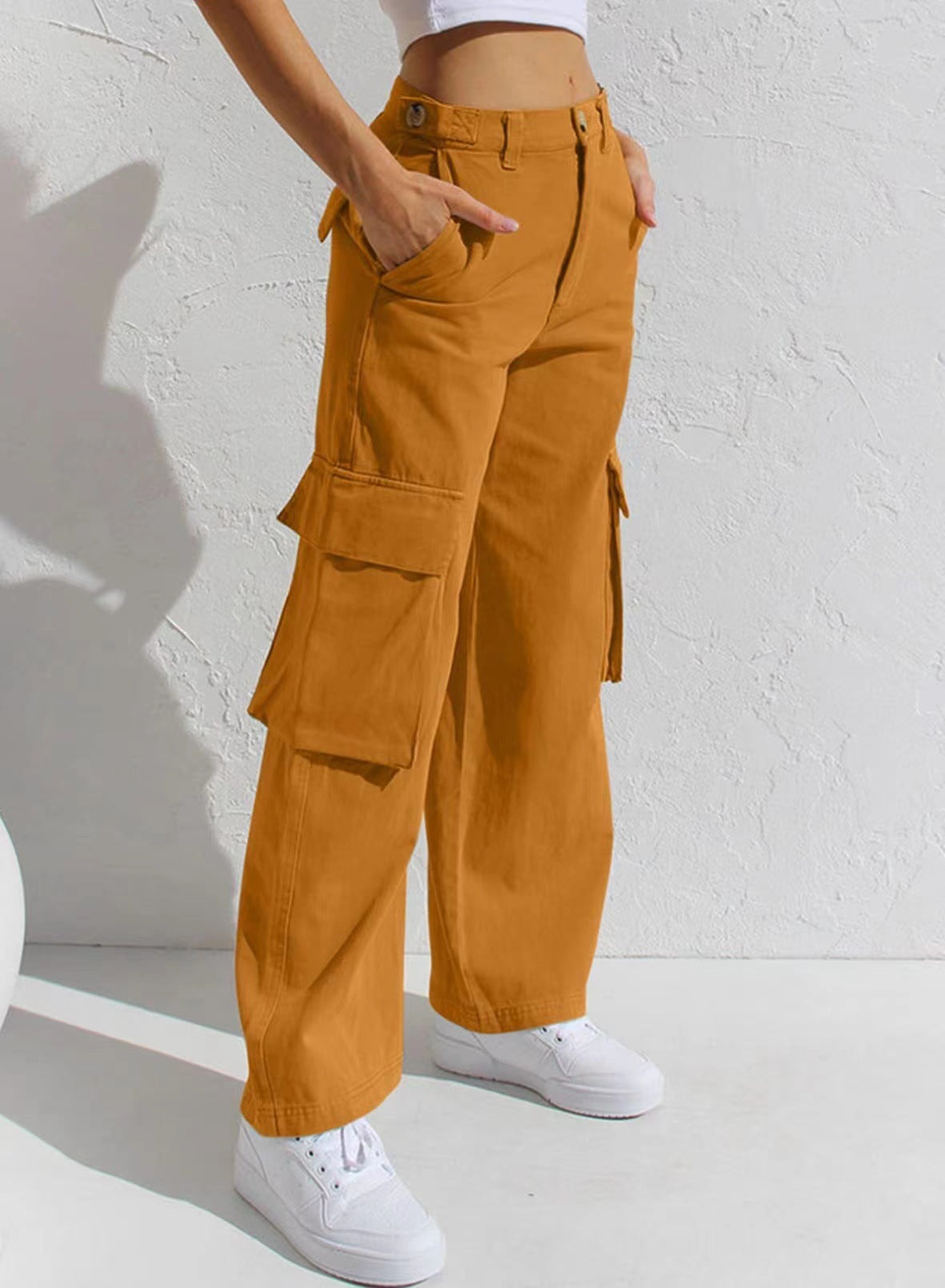 Damen Utility-Hose im Cargo-Stil