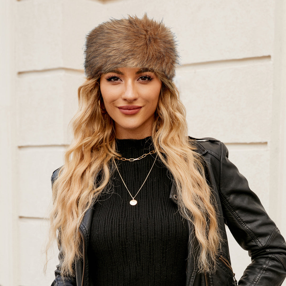 Damen Kuscheliger Fleece-Hut mit modischem Design R&B