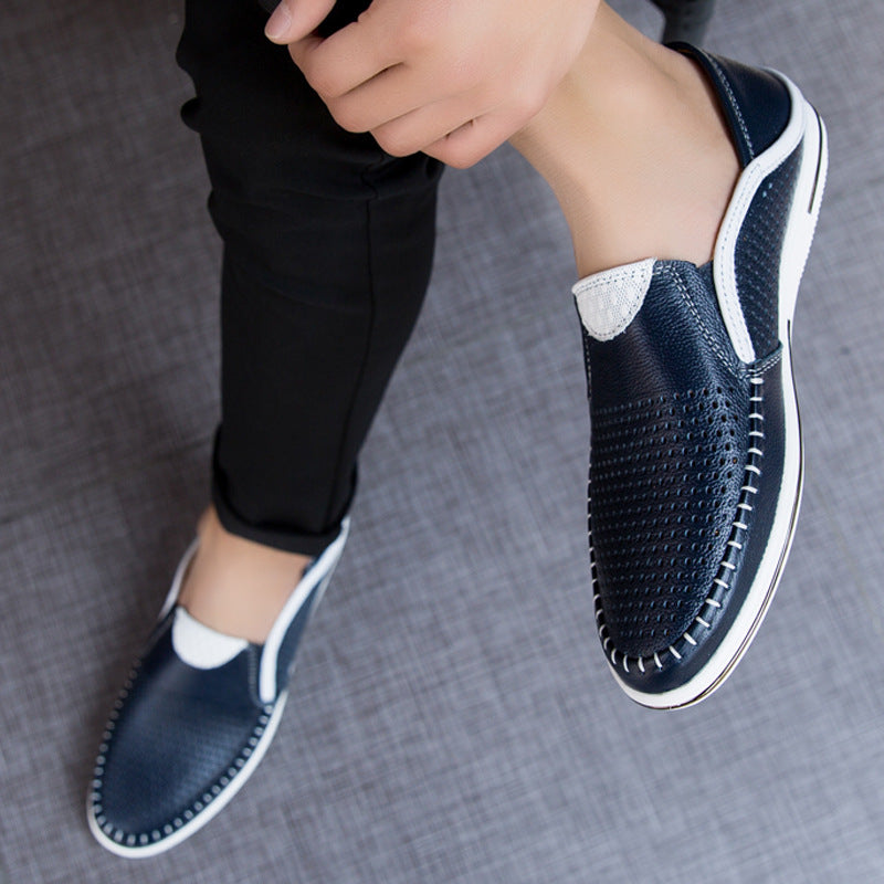 Herren Atmungsaktive Mokassins mit flexibler Sohle R&B