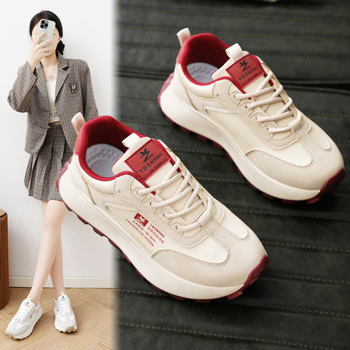 Damen Sportliche Komfort-Sneaker mit rutschfester Sohle und gepolstertem Innenfutter R&B