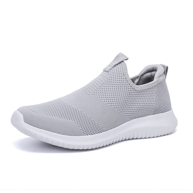 Damen nan minimalistischer Schlupf-Freizeitschuh mit vorderer Zuglasche, gepolstertem Knöchelkragen und flexibler Adaptivsohle R&B