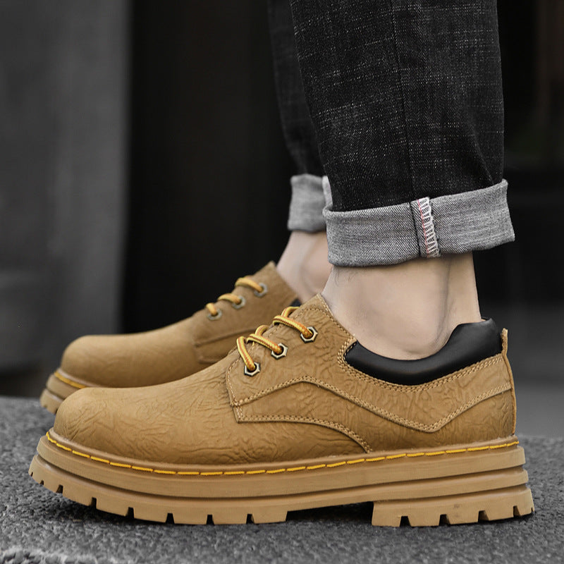 Herren Robuste Schnürschuhe mit rutschfester Gummisohle und atmungsaktivem Obermaterial R&B