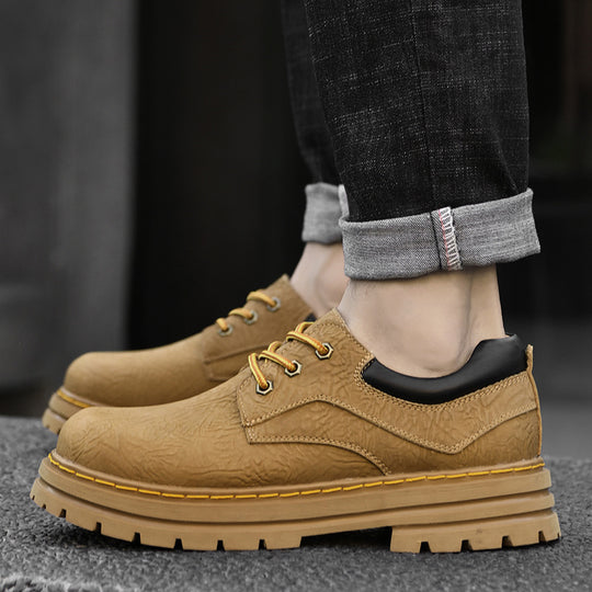 Herren Robuste Schnürschuhe mit rutschfester Gummisohle und atmungsaktivem Obermaterial R&B