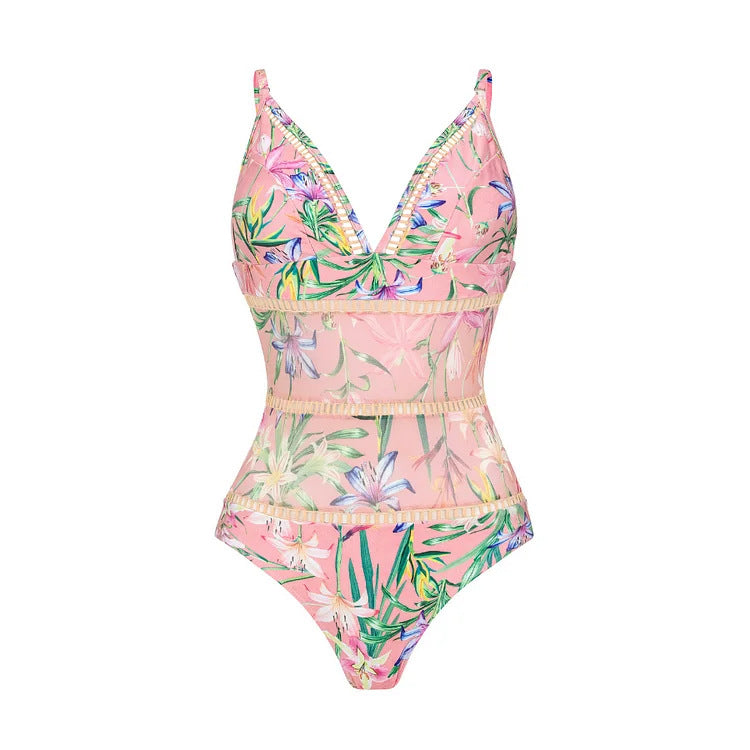 Damen Bikiniset mit langen Ärmeln R&B