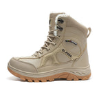 Damen isolierte Winterstiefel mit rutschfester Sohle und warmem Innenfutter R&B