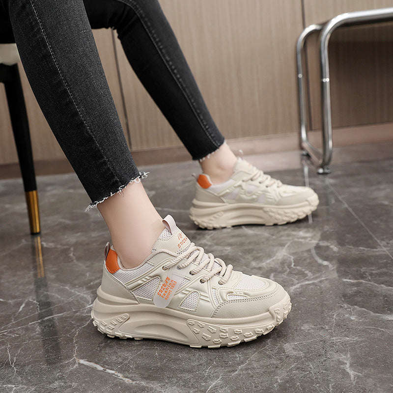 Damen Sportliche Chunky Sneakers mit atmungsaktiver Mesh-Oberfläche und dämpfendem Profil R&B