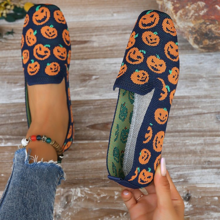Damen Slip-On Mokassins aus atmungsaktivem Netzmaterial R&B