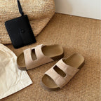 Damen Komfortable Sandalen mit verstellbaren Riemen und ergonomischem Fußbett