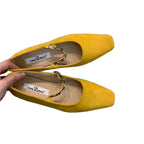 Damen elegante Ballerinas mit modischem Riemchen R&B