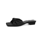 Damen elegante Mules mit modischem Knotendetail