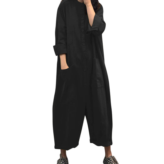 Damen Jumpsuit mit praktischen Taschen und lässigem Schnitt R&B