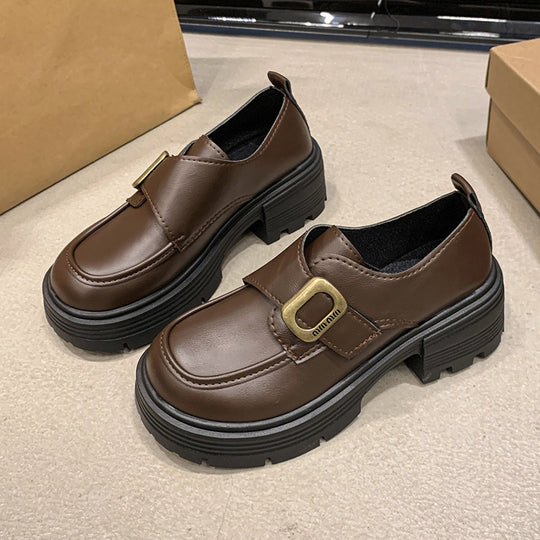 Damen Modische Slipper mit dekorativer Schnalle und rutschfester Sohle R&B
