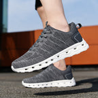 Damen Sportliche Lauf-Sneaker mit atmungsaktivem Obermaterial