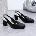 Damen Slingpumps mit elegantem Riemen und dekorativem Detail R&B