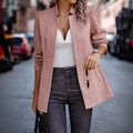 Damen Blazer mit elegantem Fischgratmuster und zeitlosem Schnitt R&B