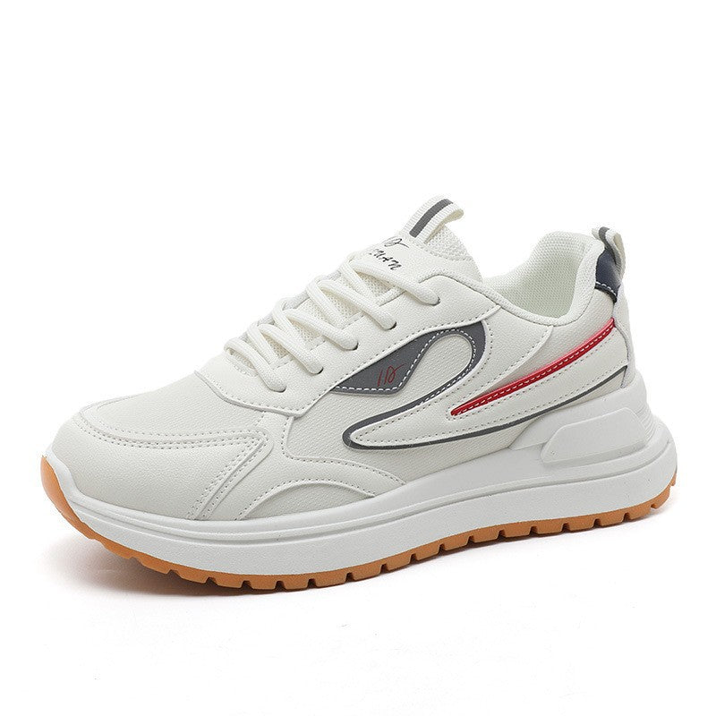 Damen sportliche Freizeitsneaker mit atmungsaktiver Mesh-Oberfläche und rutschfester Sohle R&B