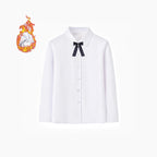 Damen Elegantes Langarmhemd mit weicher Innenseite R&B