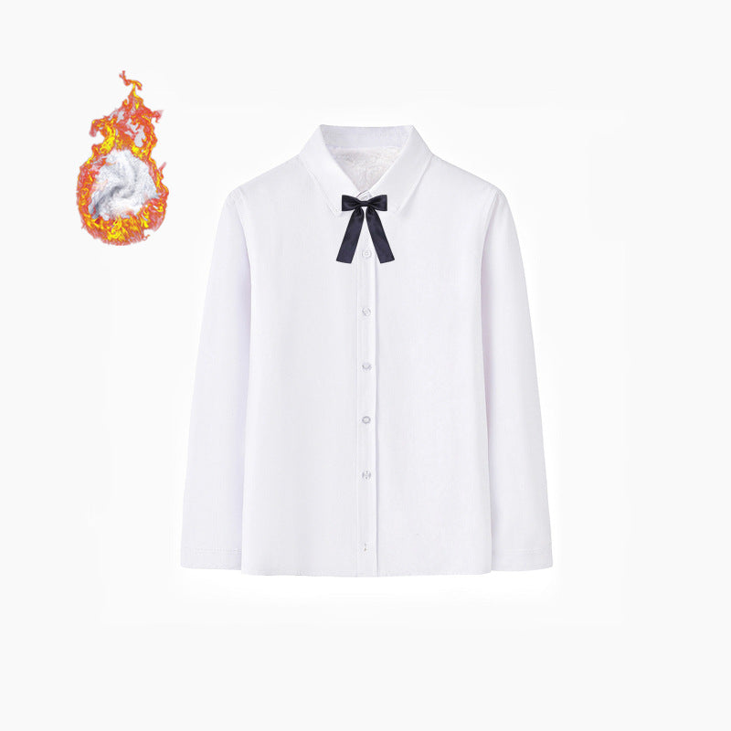 Damen Elegantes Langarmhemd mit weicher Innenseite R&B
