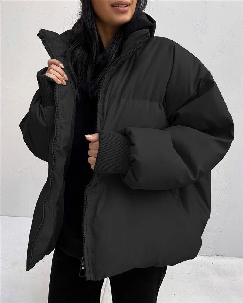 Damen oversized Daunenjacke R&B