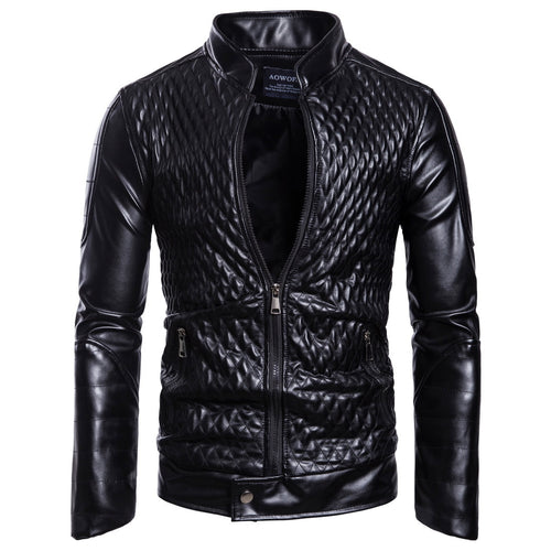 Herren stylische gesteppte jacke R&B