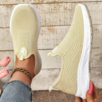 Damen Hochwertige und flexible Slip-On Freizeit-Schuhe R&B