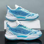 Herren Sportliche Basketball-Sneaker mit atmungsaktiver Oberflächentechnologie und dämpfender Sohle R&B