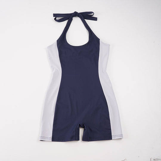 Damen Sportlicher Schwimmanzug mit elegantem Halterdesign R&B