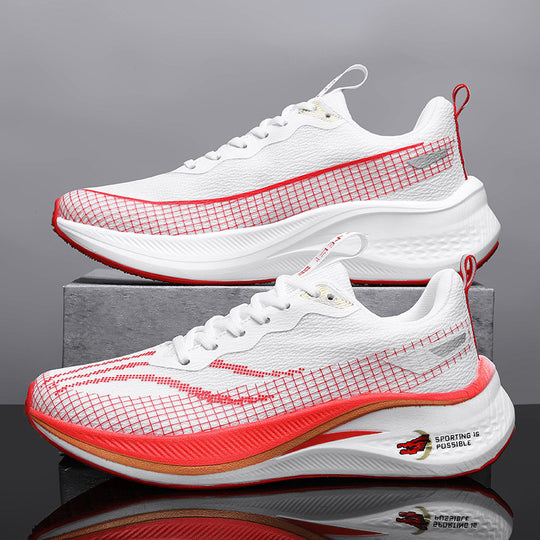 Damen Hochdämpfende Laufsneaker mit atmungsaktivem Obermaterial und rutschfester Sohle R&B