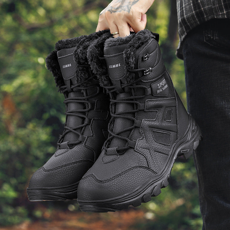 Damen Winterwanderstiefel mit isolierendem Futter und rutschfester Sohle R&B