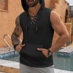 Herren Kapuzen-Workout-Shirt R&B