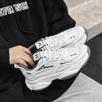 Damen Sportliche Sneakers mit atmungsaktiver Mesh-Oberfläche R&B