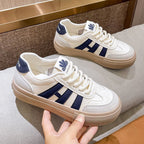 Damen Modische Freizeitsneaker mit atmungsaktiver Mesh-Oberfläche und dämpfender Sohle