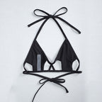 Damen Triangel-Bikini mit verstellbaren Trägern und modischem Schnitt R&B