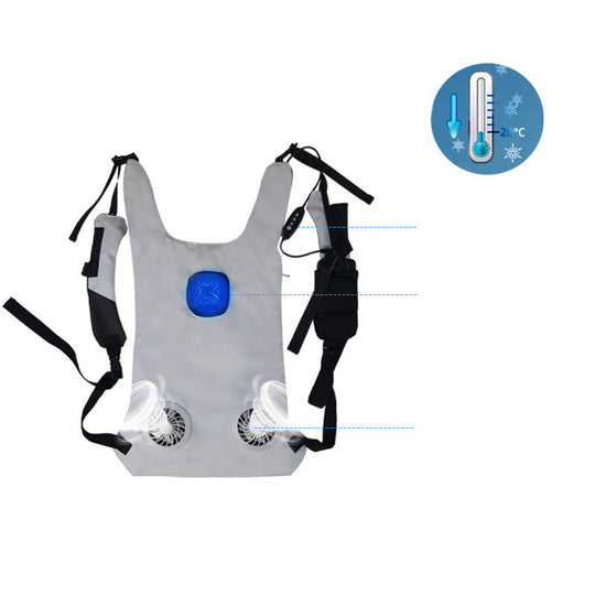 Unisex nan leichte Kühlweste mit integrierten Ventilatoren und USB-Anschluss R&B