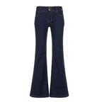 Damen Bootcut Jeans mit hohem Taillenbund und eleganter Nahtführung R&B