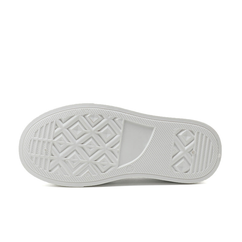 Damen Plateau-Sneaker mit modischem Textil-Obermaterial und rutschfester Sohle R&B