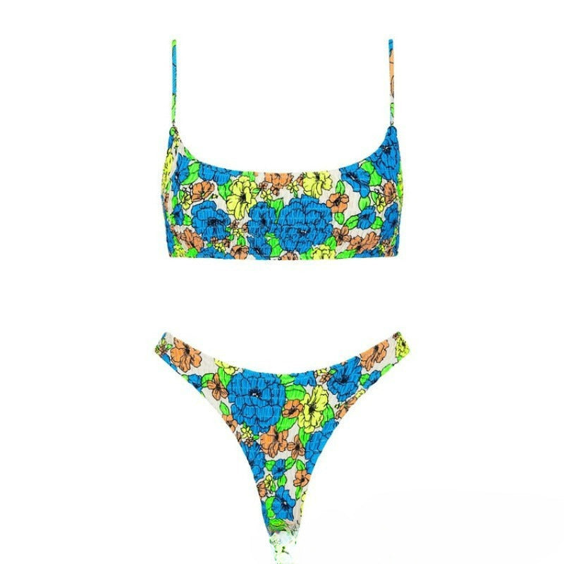 Damen Floral-Bikini-Set R&B