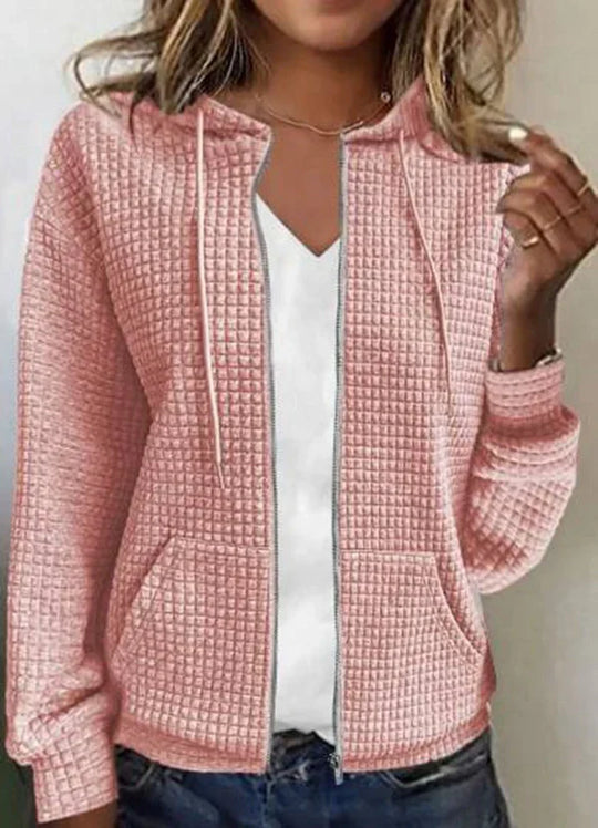 R&B | Lässige Jacke mit Einfarbiger Tasche