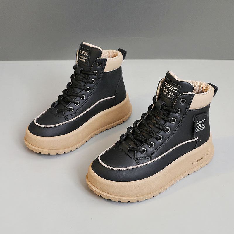 Damen Hohe Trekkingstiefel mit bequemer Dämpfung und robustem Profil R&B