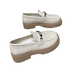 Damen Bequeme Mokassins mit modischen Schnallen-Details R&B