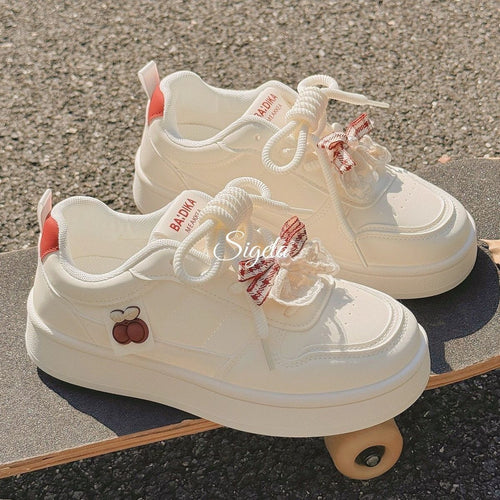 Damen Trendige Sneakers mit verspielten Details und hochwertigem Obermaterial R&B