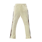 Herren modische Sweatpants mit verstellbarem Bund und kontrastierenden Seitenelementen R&B