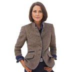 Damen elegante Wolljacke R&B