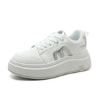 Damen Plateau Sneakers mit modernem Design und bequemer Dämpfung R&B