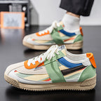 Damen Sportliche Sneakers mit buntem Design und atmungsaktiver Oberfläche R&B