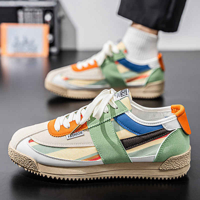 Damen Sportliche Sneakers mit buntem Design und atmungsaktiver Oberfläche R&B