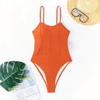 Damen Einteiler Badeanzug mit elegantem Schnitt R&B